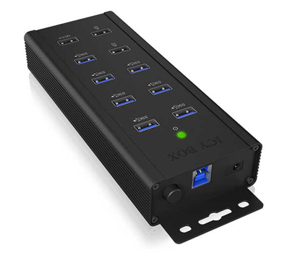 ICY BOX HUB USB-B - 10x USB-A (7x USB 3.2 Gen1) - 1265614 - zdjęcie 3